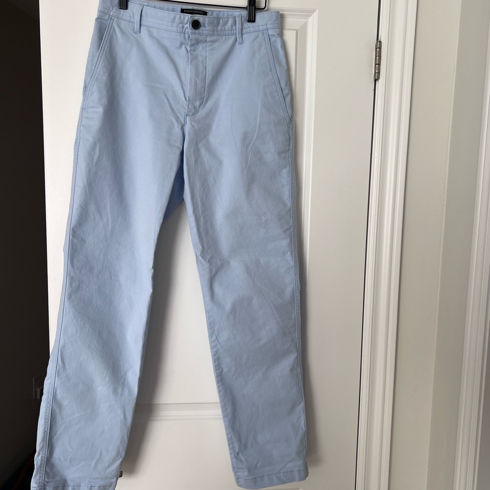 Banana Republic Light Blue Chinos